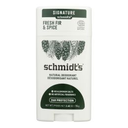 Schmidts - Deodorant Frsh Fir & Spice Stk - 1 Each-2.65 OZ