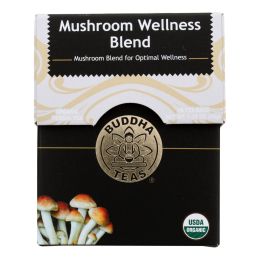 Buddha Teas - Tea Mushroom Wllnss Blend - Case of 6-18 BAG