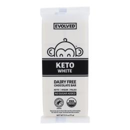 Evolved - Bar Cashew White Keto - Case of 8-2.5 OZ