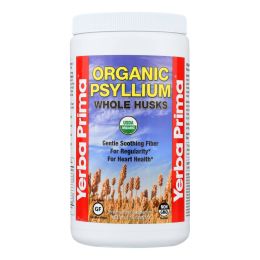 Yerba Prima Organic Psyllium - Whole Husks Supplement - 12 oz.