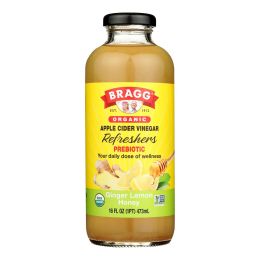 Bragg - Apple Cider Vinegar Ginger Lemon Honey Refresh - Case of 12-16 FZ