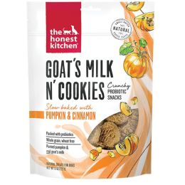 The Honest Kitchen Dog Goats Milk N Cookies Pumpkin and Cinnamon 8oz.