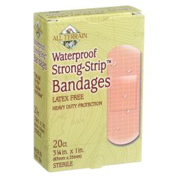 All Terrain - Bandages - Waterproof Strong Strip 1 inch - 20 Count (SKU: 620526)